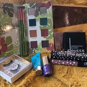 GlamGlow, alamar, lashes, brushes, cover fx bundle